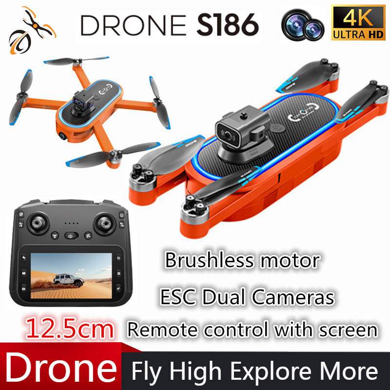 2025 S186 Drone Professional 4 - Drone Gimbal 2 Axis recensie en prijs