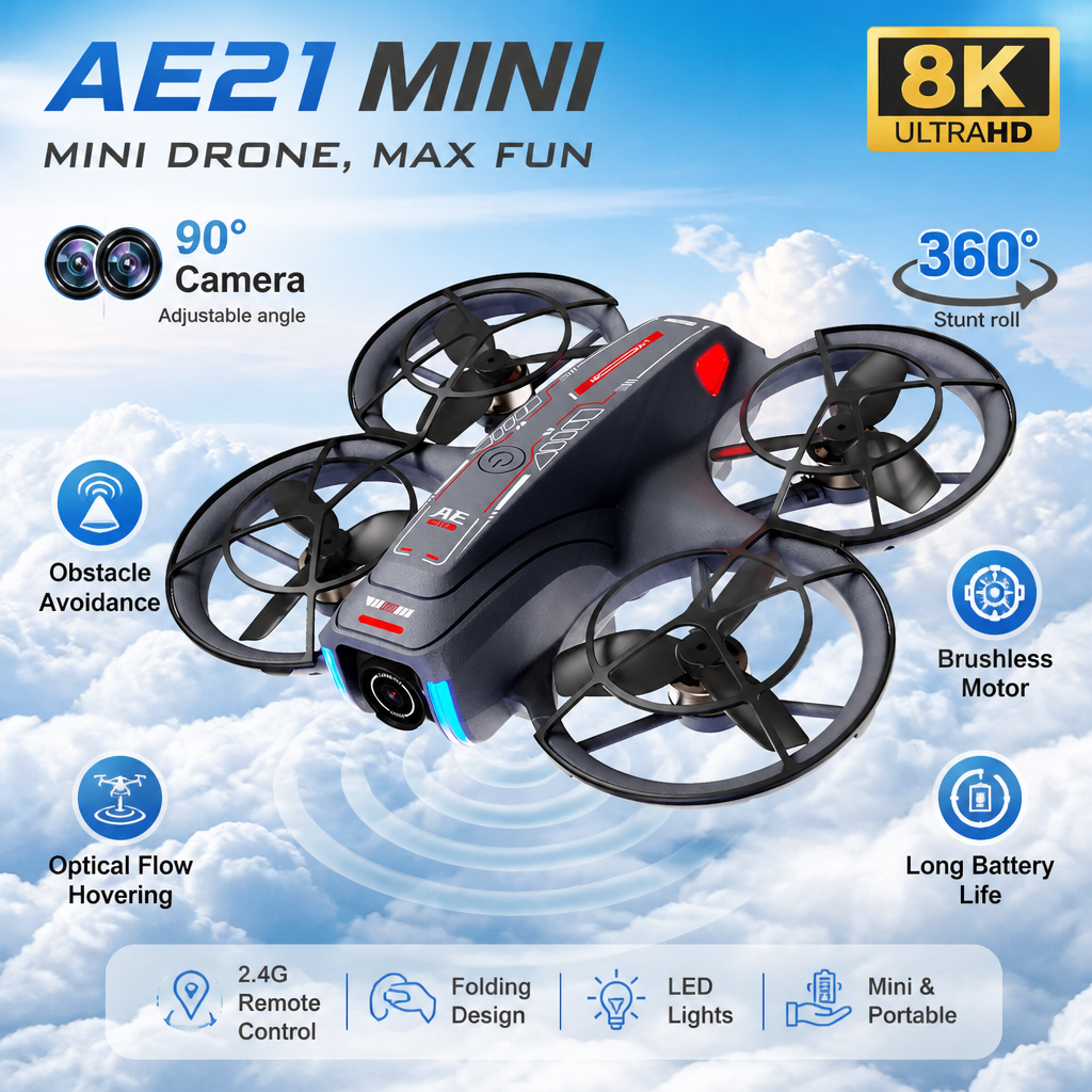 Introduction Drone GPS 8K Prof - Drone Gimbal Brushless recensie en prijs