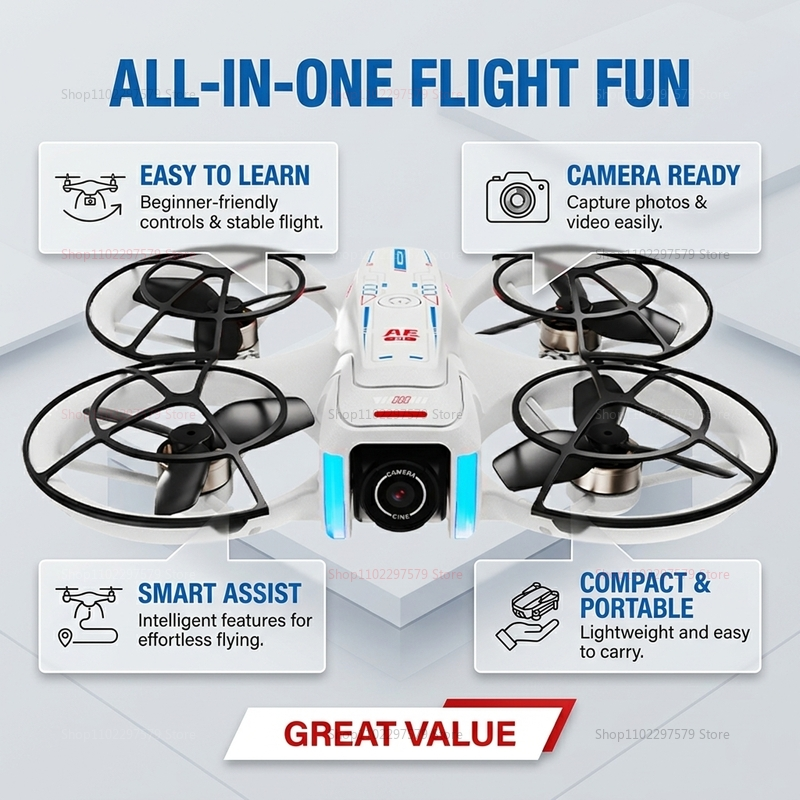 Introduction Drone GPS 8K Prof - Drone Gimbal Brushless recensie en prijs