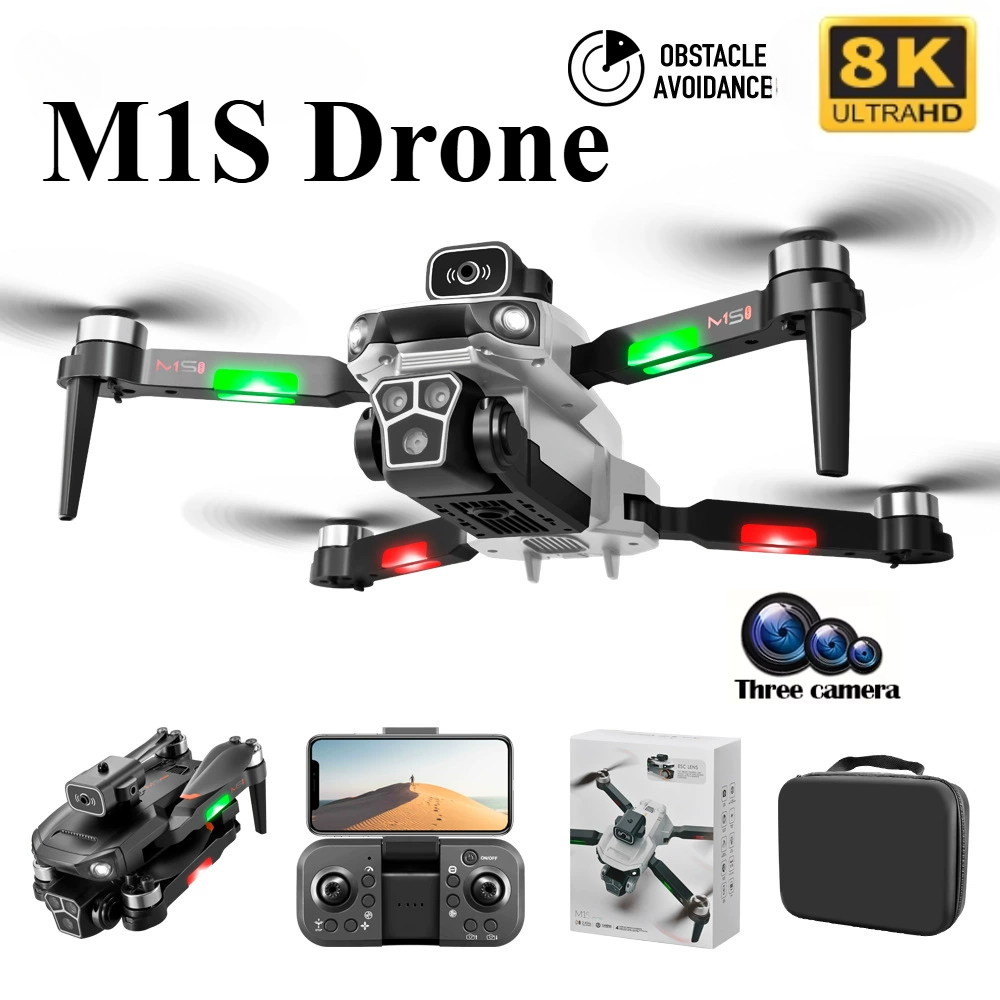 M1S Drone 8K Professional Trip - Drone Gimbal 3 Axis recensie en prijs