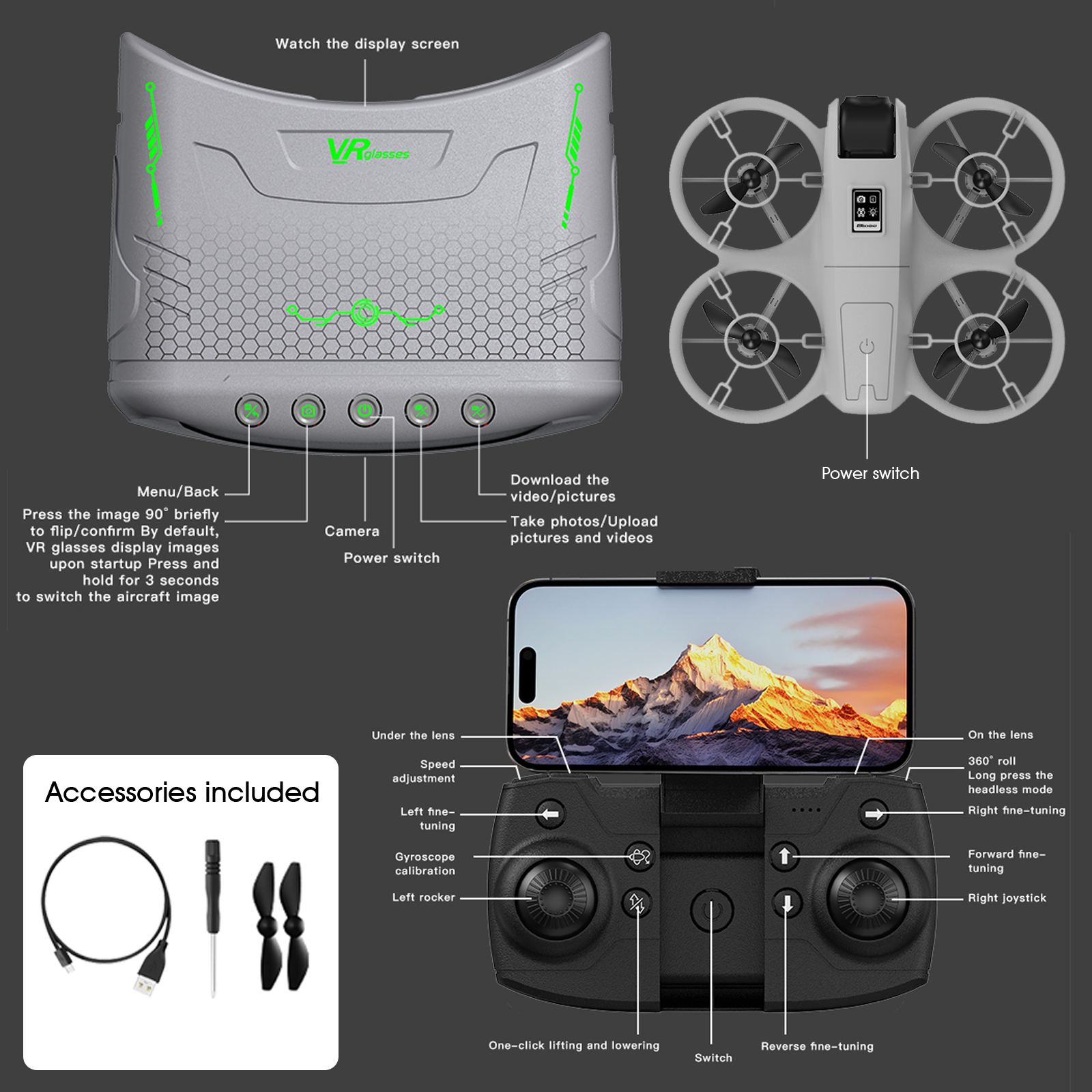 Mini Drone That Is Easy For Be - Drone Gimbal Brushless recensie en prijs