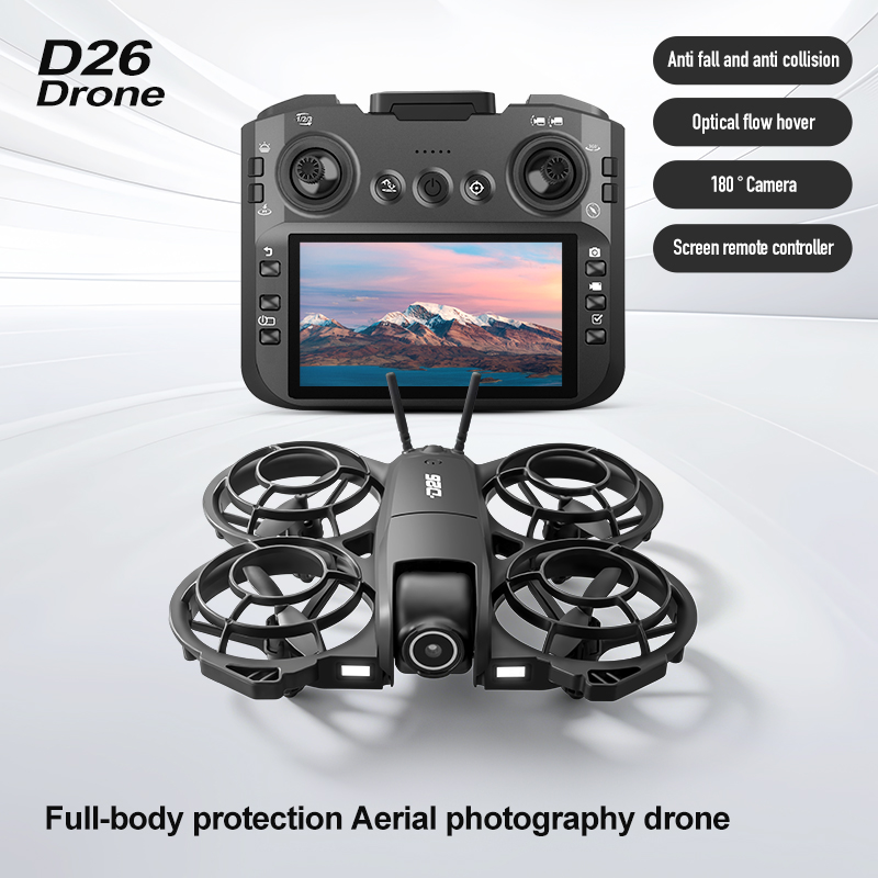 D26 Drone 4K Aerial HD 180° Ca - Drone Gimbal 2 Axis recensie en prijs
