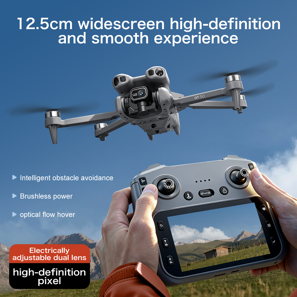 GT50 Obstacle Avoidance Drone  - Drone Gimbal 3 Axis recensie en prijs