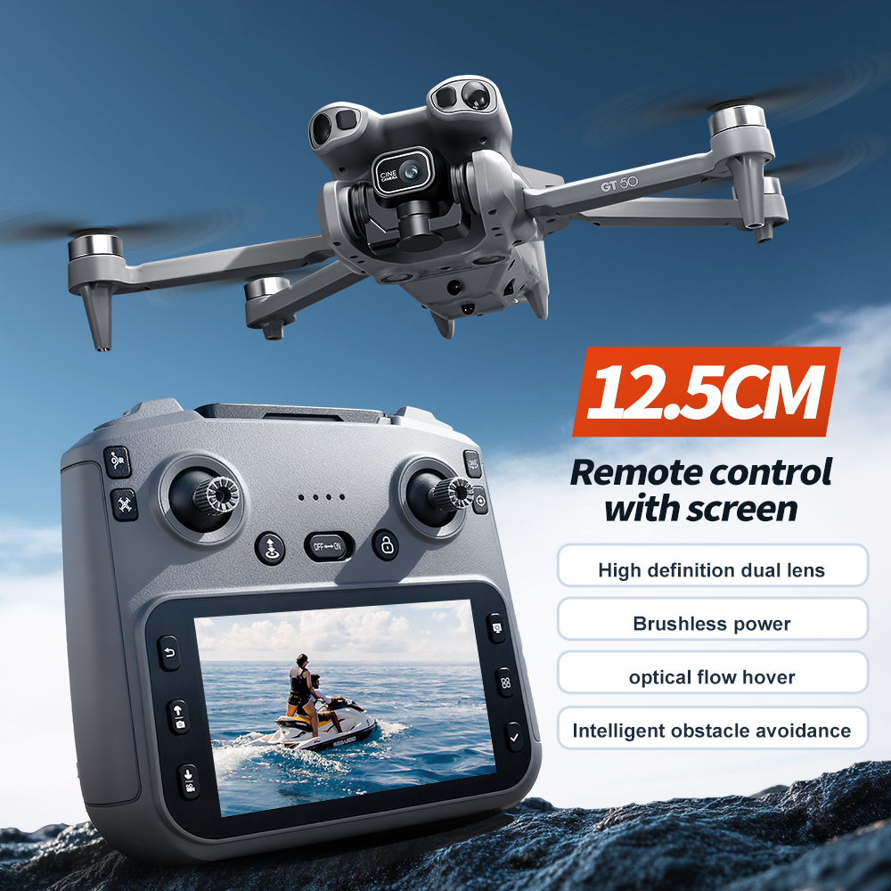 GT50 Obstacle Avoidance Drone  - Drone Gimbal 3 Axis recensie en prijs