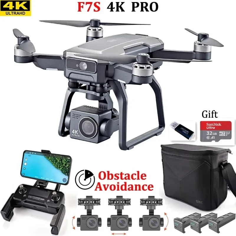 SJRC F7s 4K PRO Drone 4K obsca - Drone Gimbal 3 Axis recensie en prijs