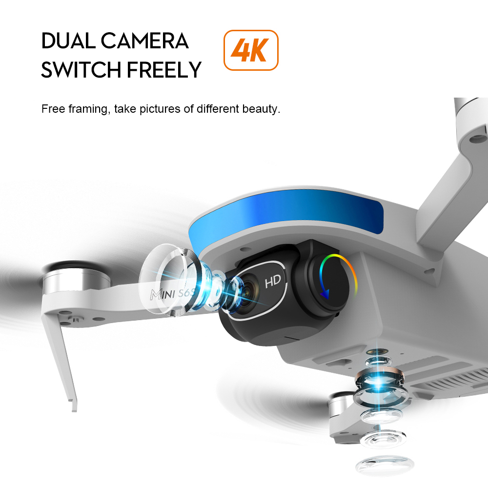 S6S GPS Optical Flow Positioni - Drone Gimbal 2 Axis recensie en prijs