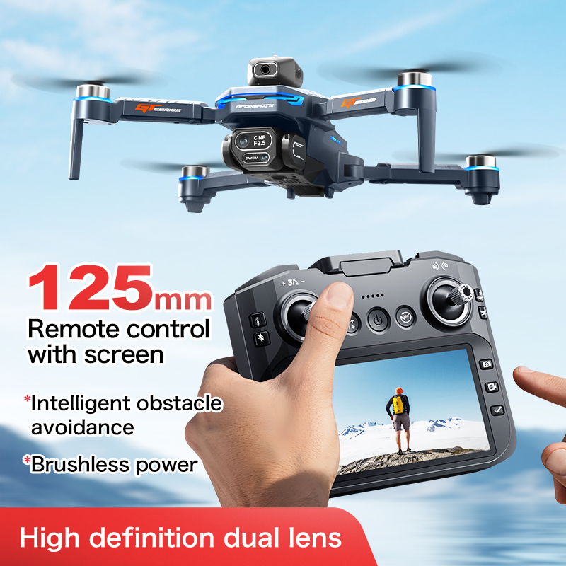 GT8 Obstacle Avoidance Aerial  - Drone Gimbal Brushless recensie en prijs